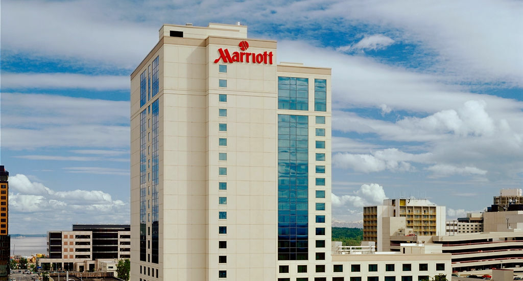 Marriott Anchorage Downtown Exterior foto
